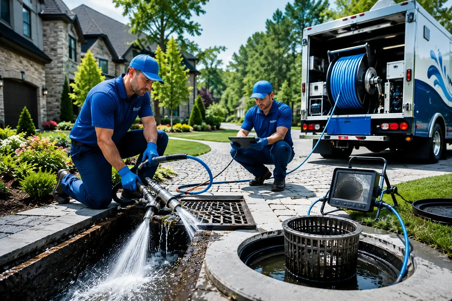 Local outdoor drain cleaning professionals in Farmington Falls, ME